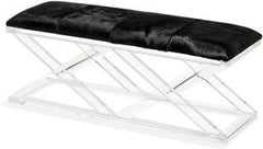 Asher Bench - Black Hide