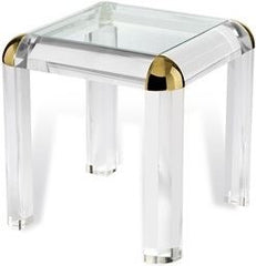 Hollywood Regency Side Table