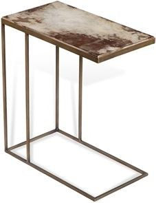 Johannes Hugging Table - Brown Vellum