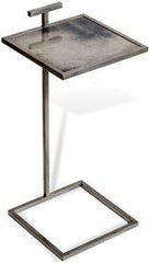 Soren Square Drink Table - Gray Vellum