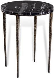 Juliana Round Side Table - Black