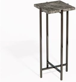 Laurent Square Drink Table - Gray