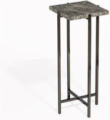 Laurent Square Drink Table - Gray