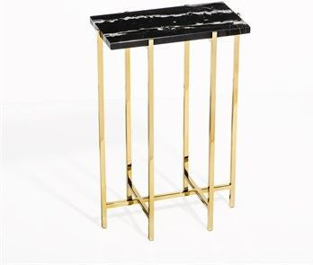 Laurent Rectangular Drink Table - Black
