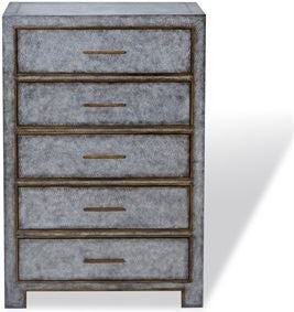 Carlton Tall Chest - Gray