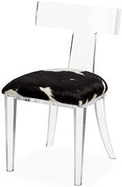 Tristan Klismos Chair - Spotted Hide