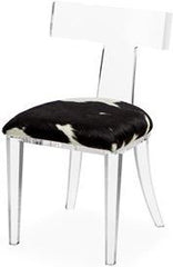 Tristan Klismos Chair - Spotted Hide