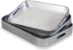 Essex Rounded Trays - Silver