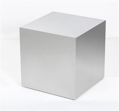 Aubrey Cube Side Table - Silver