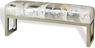 Aldo Metallic Hide Bench