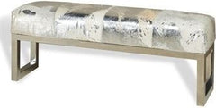 Aldo Metallic Hide Bench