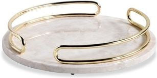 Piper Marble Tray - Cream