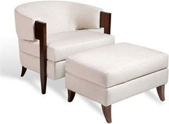 Kelsey Ottoman - Cream