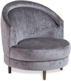 Capri Swivel Lounge Chair - Gray