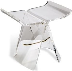 Willa Acrylic Butterfly Stool