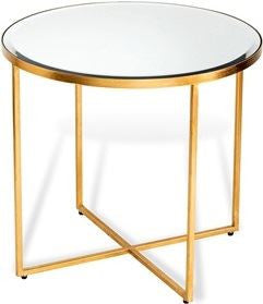 Marissa Side Table - Gold Leaf