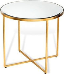 Marissa Side Table - Gold Leaf