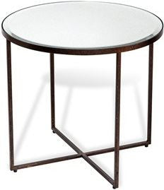 Marissa Side Table - Rust