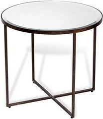 Marissa Side Table - Rust
