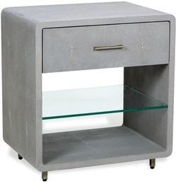 Calypso Bedside Chest - Gray