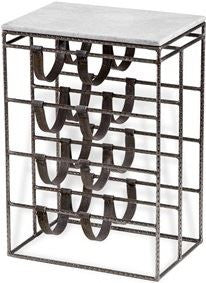 Caymus Wine Rack Side Table