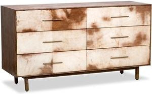 Sierra 6 Drawer Chest - Natural