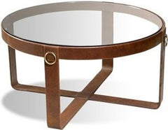 Jameson Leather Cocktail Table