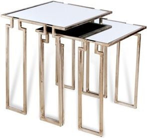 Stinson Nesting Tables - Silver