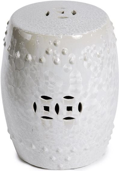 Crystal Shell Garden Stool