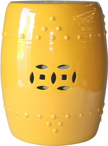 Garden Stool - Sunshine Yellow