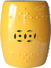 Garden Stool - Sunshine Yellow