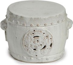 Dragon Medallion Stool S - Vanilla