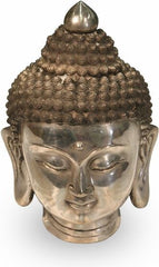 Bronze Buddha Head Chrome