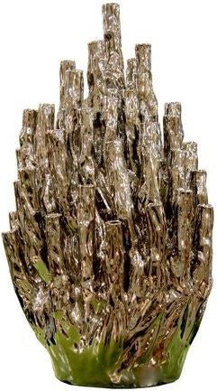 Coral Vase Silver - L