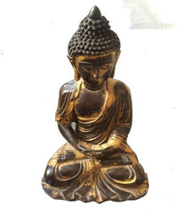 Gilt Bronze Sitting Buddha Praying
