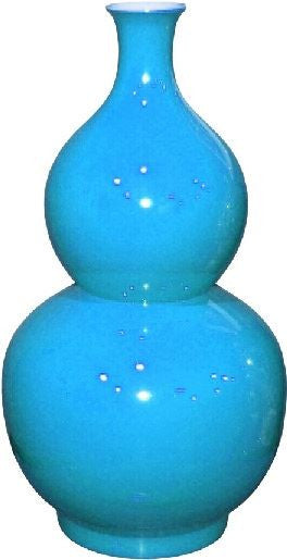 Turquoise Gourd Vase