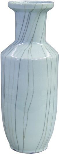Crackle Celadon BaoZi Vase