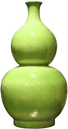 Gourd Vase - Lime Green