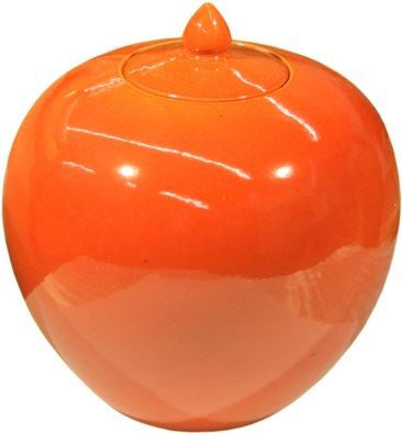 Melon Jar - Orange Crackle