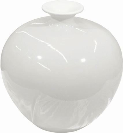 White Pomegranate Vase