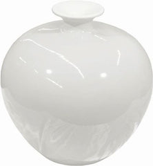 White Pomegranate Vase