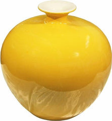 Yellow Pomegranate Vase