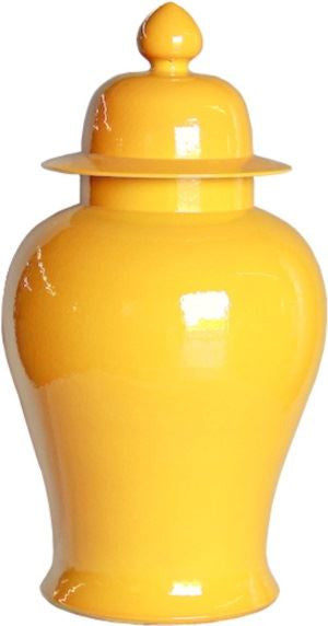 Yellow Temple Jar - XL