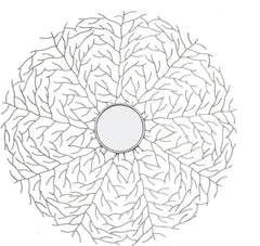 Spindrift Mirror Slver