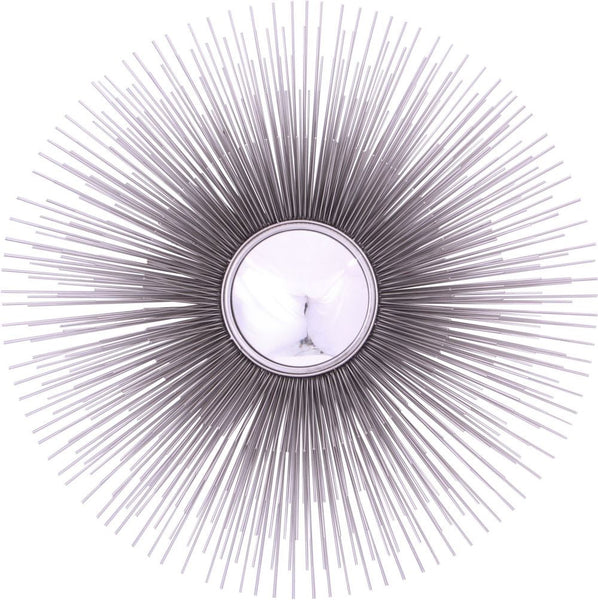Porcupine Mirror Silver Large