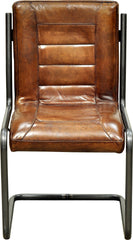 Carl Leather Side CHAIR-M2