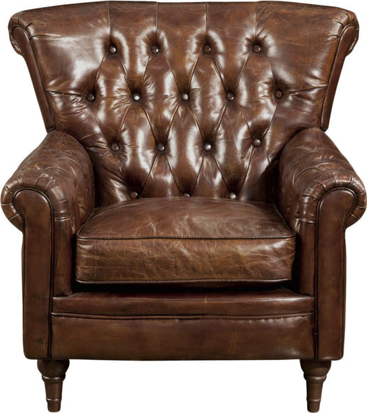 New Castle Club Chair Brown