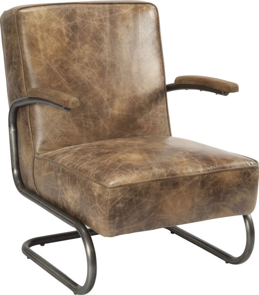 Perth Club Chair Light Brown