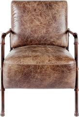 Livingstone Club Chair Light Brown