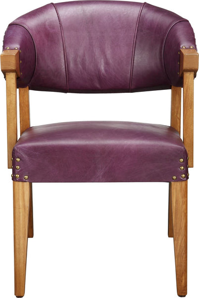 Theodore Club Chair Purple